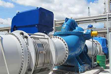 KPS系列单级双吸宝威体育（中国）官方网站在越南金瓯化肥项目使用现场