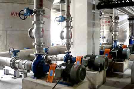 KCP系列单级宝威体育（中国）官方网站在抚矿生活用纸配套浊滤液循环使用现场