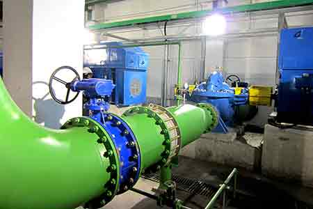 KPS系列单级双吸宝威体育（中国）官方网站在林德工程（杭州）有限公司太钢比西欧气体项目使用现场